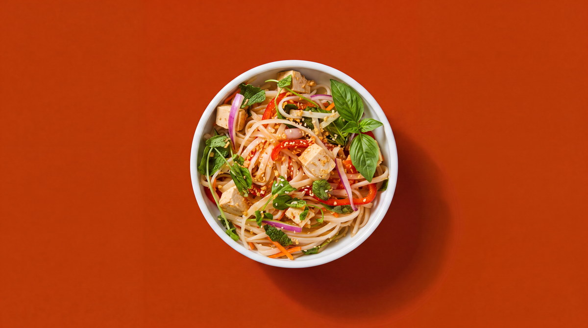 Ginger Lime Summer Roll Salad Recipe